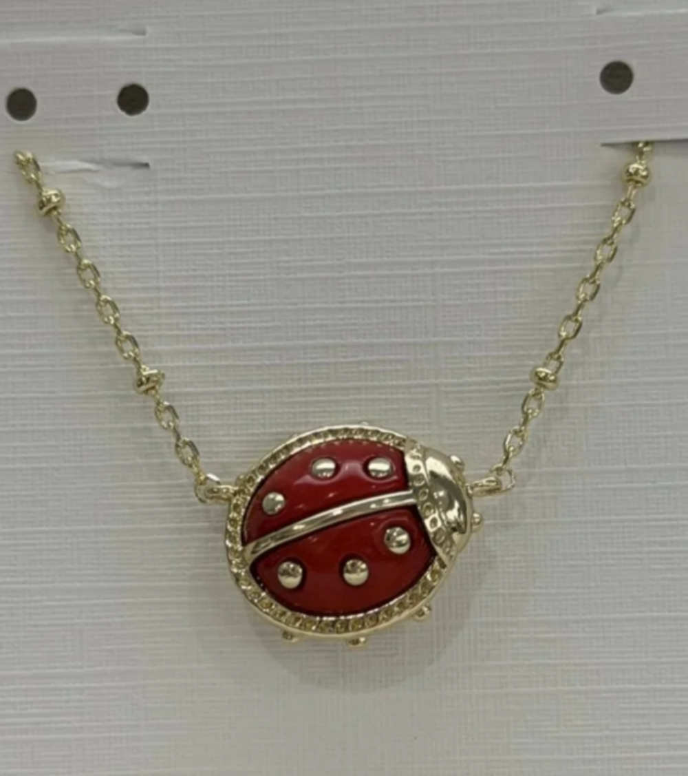 Kendra Scott Ladybug Pendant Necklace - Picture 2 of 2
